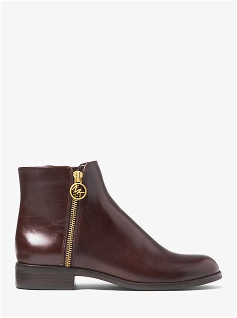 michael michael kors jaycie leather booties|Michael Kors Leather Boots .